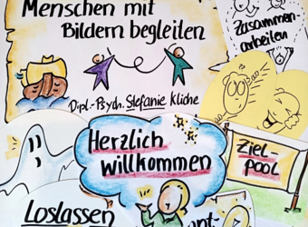 Lebendig visualisieren mit Leichtigkeit und Freude,          ein Online Workshop