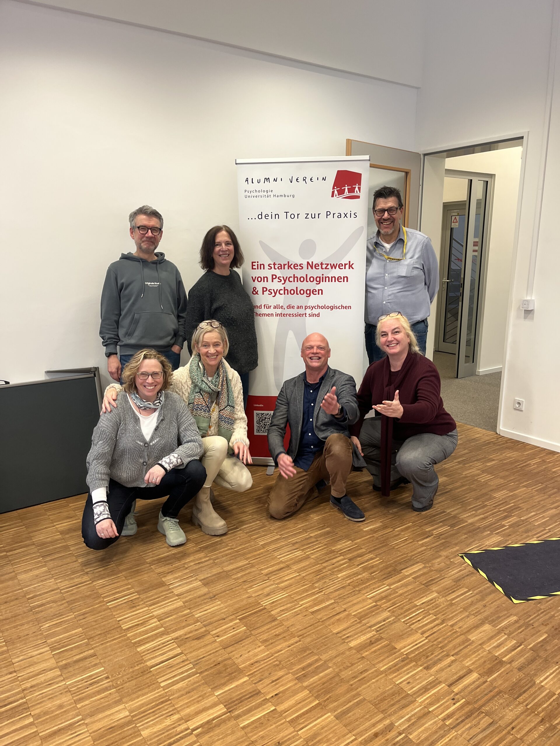 Kernteam vom Alumni-Verein Psychologie
